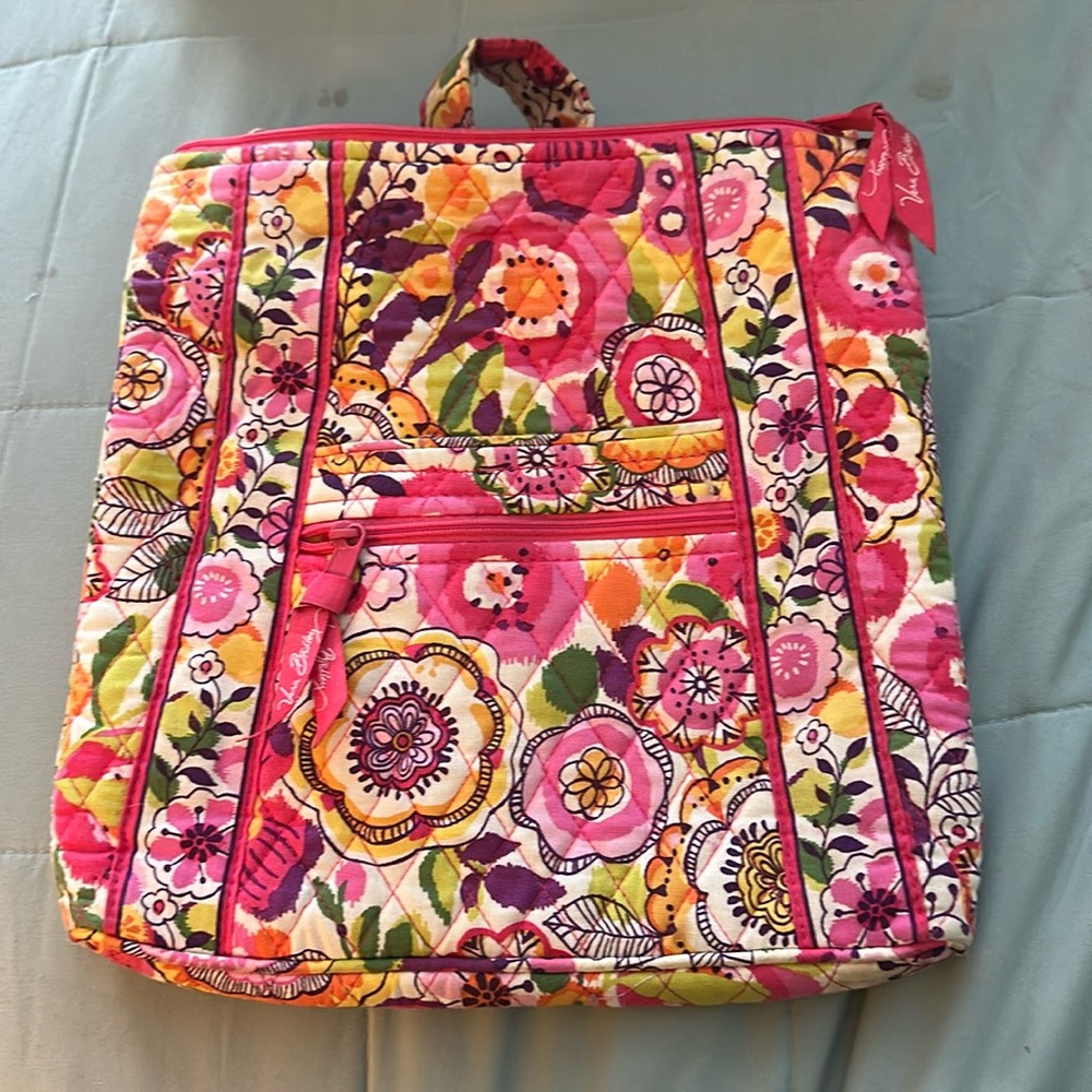 Vera Bradley Crossbody Hipster Bag Retired Clementine Orange Pink